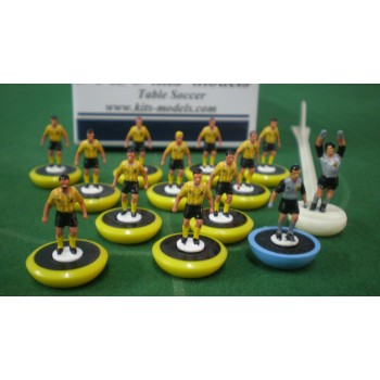 Subbuteo Andrew Table Soccer AEK 1985-1986 on Lightweight Bases